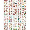 20 types of Christmas tattoo stickers, 10 types of Santa snowman party event C type / 크리스마스 타투스티커 20종 산타 눈사람 파티 이벤트 C타입 10종