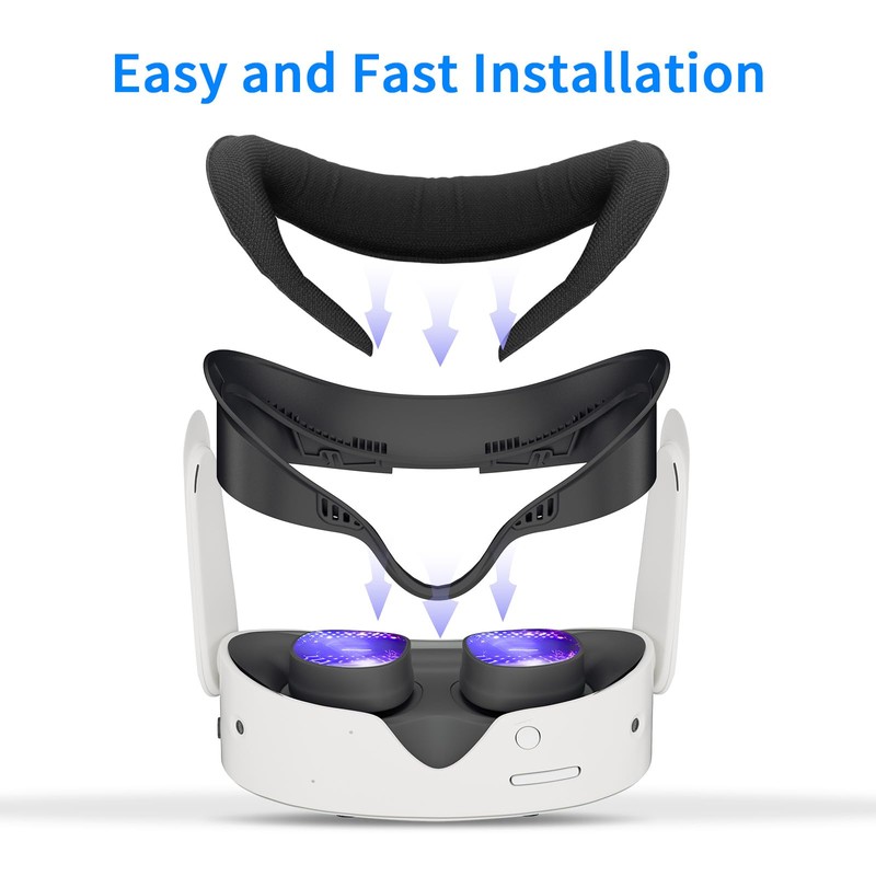 Breathable Foam Face Pad for Meta Quest 3S - Replacement