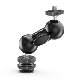 SmallRig Magic Arm Double Ball Head with Cold Shoe with 1/4" Screw Cold Shoe Arm Angle Adjustable -1135