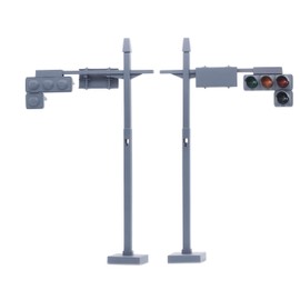 Fujimi Model GT-35 1/24 Garage & Tool Series No. 35 Traffic Signal (for Vehicle/Pedestrian) Set