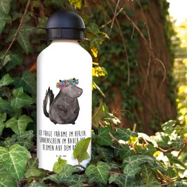 Mr. & Mrs. Panda Children's drinking bottle, skunk, flower girls, gift, kids, live, stinki, predator, skunk, yoga, boys, girls, primary school