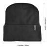 PRAVETTE Winter Beanie Hat with Warm Lining - Unisex Knit