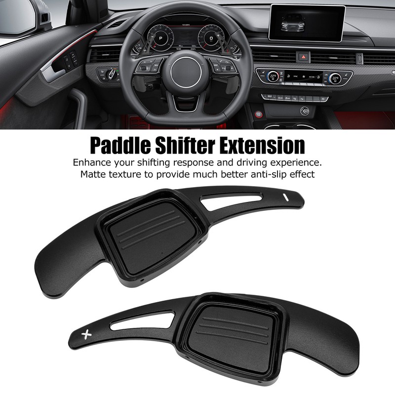 Pair Aluminum Alloy Paddle Shifter Extension for A3 8V A4