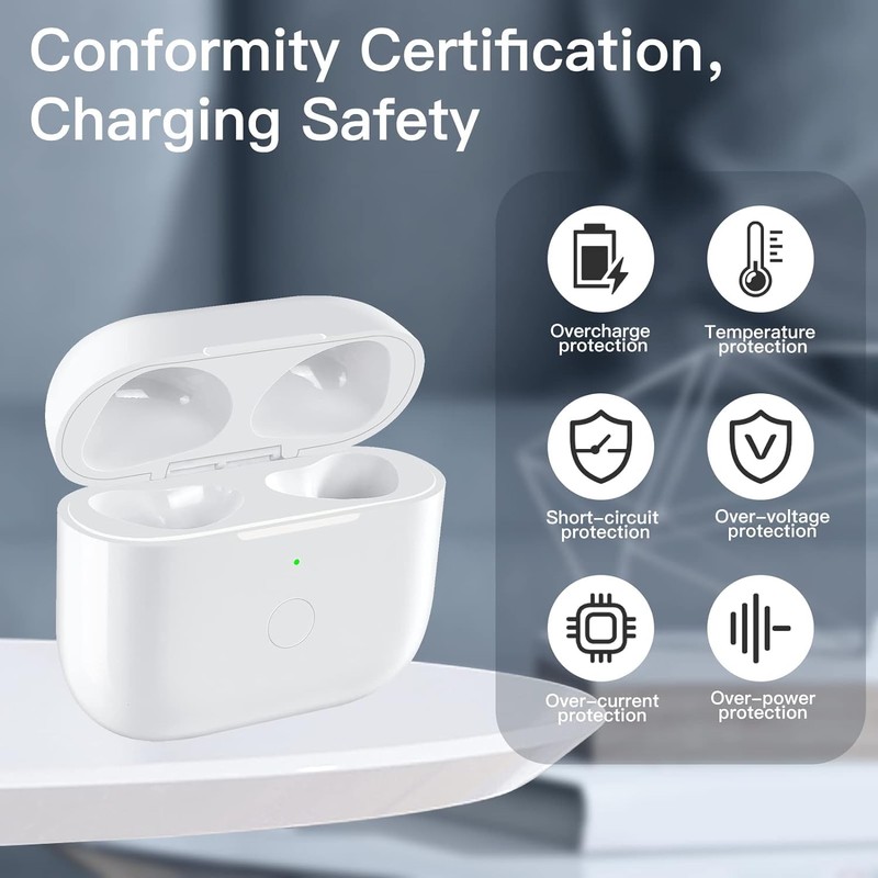 Gadihua for Airpods 3rd Generation Charging Case, Wireless Charging Case