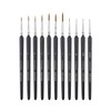 Samukos Face Brushes, Gradient Line Brushes, Set of 11, Extra