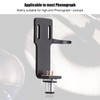 Phonograph Head Shell, Aluminium Alloy Stylus Holder Universal LP Turntable