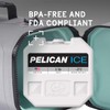 Pelican (ペリカン) ユニ PI-1ポンド-BLU クーラー 1ポンド アイスパック (ホワイト) 1ポンド