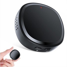 Magnetic Voice Activated Recorder -【100H Battery Life】 Portable Voice Recorder with Playback, 【DSP 2.0 Noice Reduction】 Audio Tape Recorder for Lectures, Recording Device with HD Microphone Metal Button