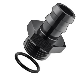 EVIL ENERGY 10AN ORB Male to 5/8" Barb Straight Fitting Adapter