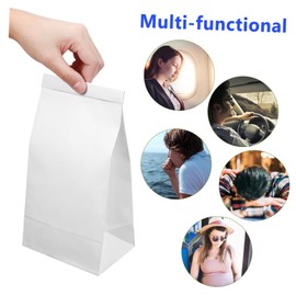 COHEALI 50 Pcs Vomit Bags for Car Airplane Travel Disposable Emesis Bags Sanitary