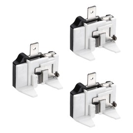 sourcing map 3pcs 1/2HP Refrigerator Overload Protector, 1 Pin Freezer Compressor Thermal Overload Protectors Replacement Part for Refrigerator Cooler