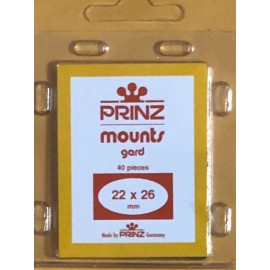 PRINZ STAMP MOUNTS 22/26 - ***WE ARE A VETERAN SUPPORTIVE BUSINESS***