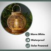 Garden Mile® Rattan Solar Garden Lantern - Illuminating Your Outdoor
