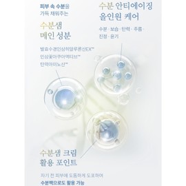 Luxury Premium Aloe Vera 100 Soothing Gel 300ml+Soryehan Moisture Fountain Cream 25mlX5 / 럭셔리 프리미엄 알로에베라 100 수딩젤 300ml+수려한 수분샘 크림 25mlX5개