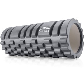Core Balance Faszienrolle Rücken Wirbelsäule und Ganzkörper für Tiefengewebemassage - Texturierter Sport Foam Roller zur Massage von Triggerpunkten - Faszienrolle Wirbelsäule für Fitness, Gym, Physio