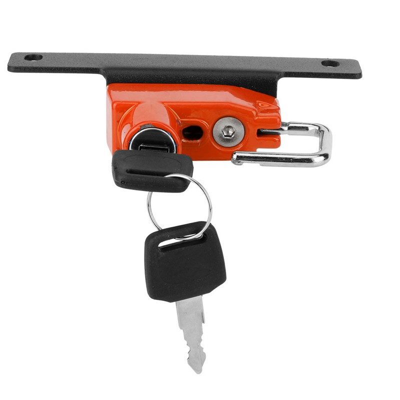 Motorcycle Helmet Lock Right Side Alloy Anti Theft Fit for