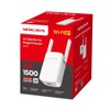 Mercusys AX1500 Wi-Fi 6 Range Extender, Dual Band, Gigabit Ethernet