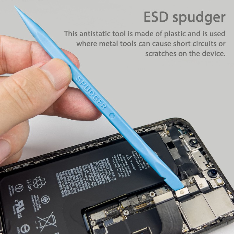 HowFixit Opening Pry Tools Kit with ESD Spudgers, Anti-Static Brush,
