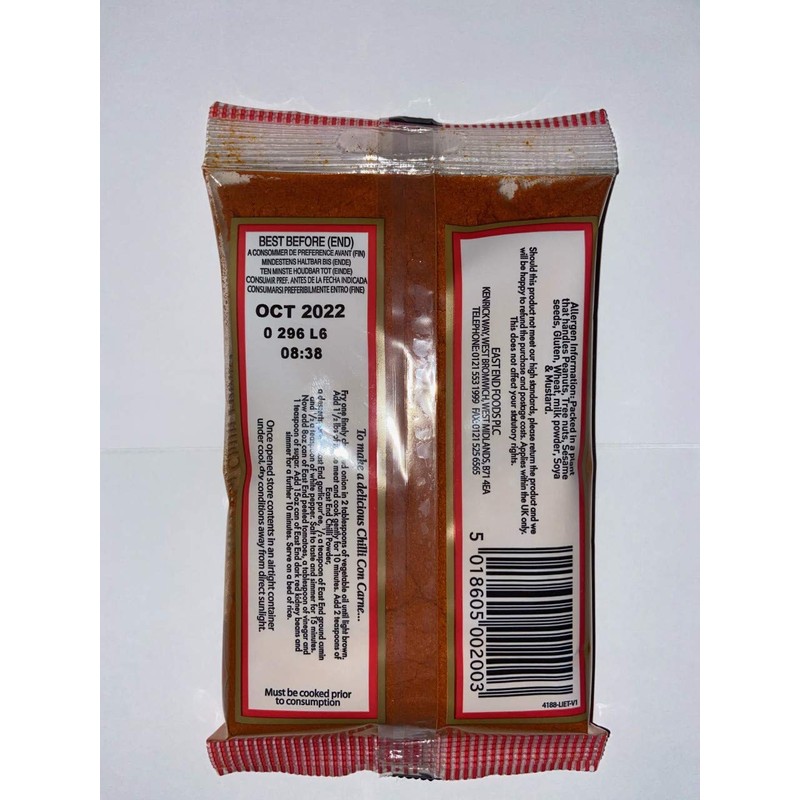 East End Extra Hot Chilli Powder, 100g