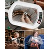 10X Rectangle Magnifying Glass with Light and Stand, 24" Flexible