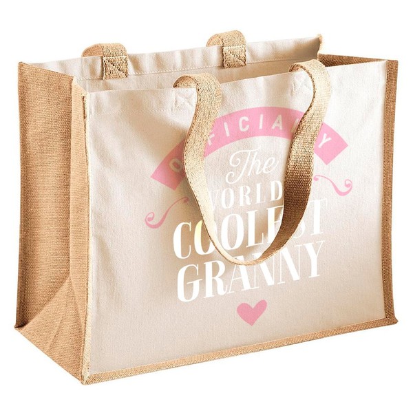 Design, Invent, Print! Granny Bag 21 Litre Volume Natural Cotton