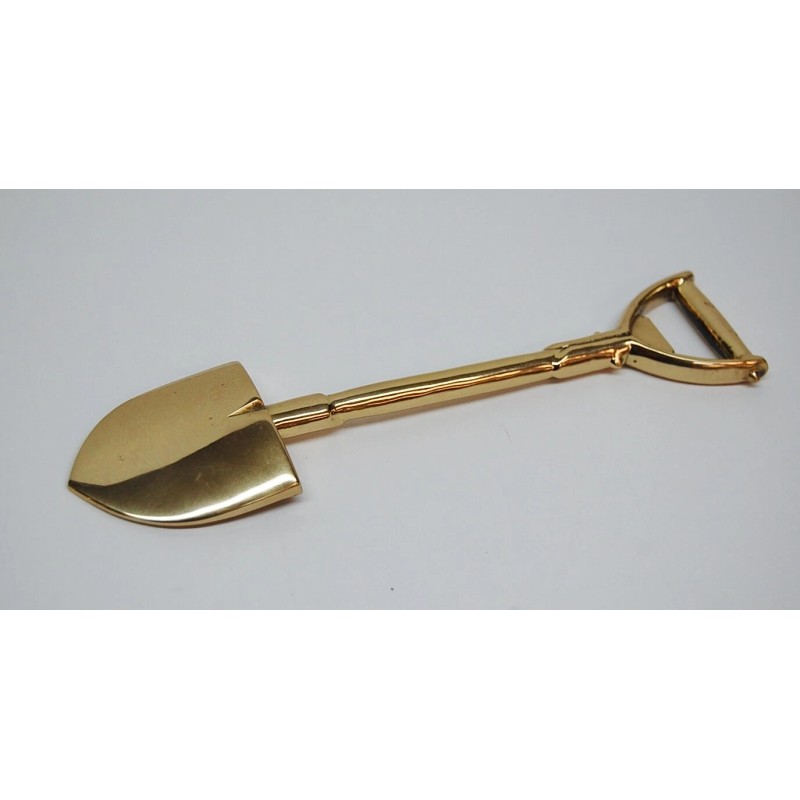 7" Ground Breaking CEREMONY Shovel for display and framing, Solid