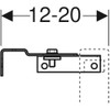 Geberit Duofix Pur 111.839 111839001 Construction Set for Wall Mounts