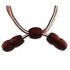 US Army Medical Department Maroon White Acorn Stetson Hat Band,