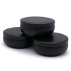 Dosenritter 3 x round jewellery boxes / cosmetic storage made