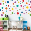 Rainbow Polka Dot Wall Decal Set | Set of 67