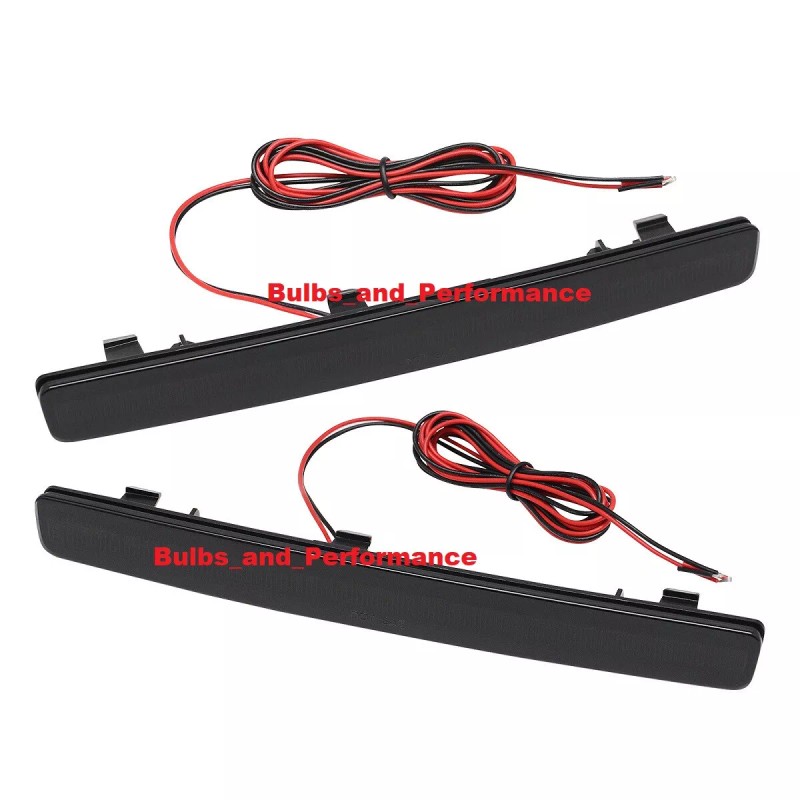 HPB LED SMOKED LENS LED BUMPER REFLECTOR LIGHTS for MERCEDES