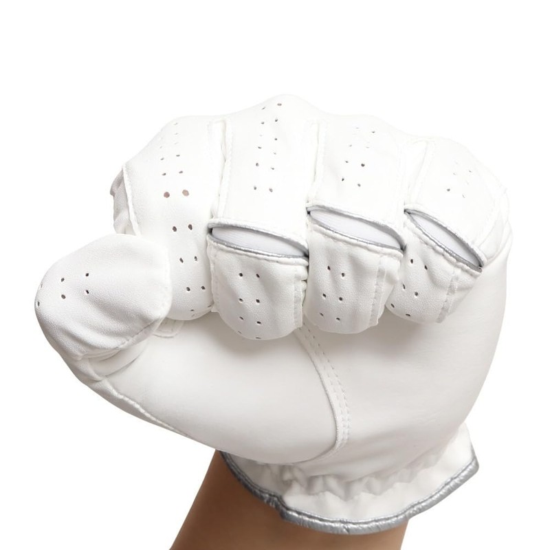 Casco SR-2017 Perfect Fit Gloves 8.7 inches (22 cm), White