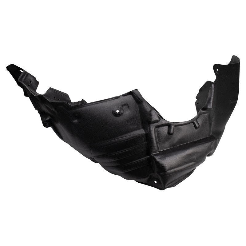 TRQ Front Left Inner Fender Liner Black Drivers Side Compatible