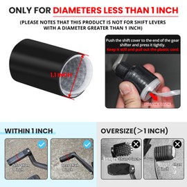 KAMBOLLY 3PCS Motorcycle Shifter Shoe Protector, Shrinkable Gear Shift Cover for Motorcycle Shoes, Para Motos Accessories for Men Women, Quick Install Rubber Pads for Motorbike Footwear Boots