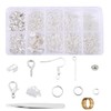 SURALIN 712 Piece Set for Making Earrings, Lobster Buckle Horse