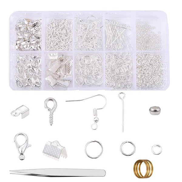 SURALIN 712 Piece Set for Making Earrings, Lobster Buckle Horse