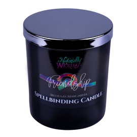 Naturally Wicked Spellbinding Friendship Candle with Crystal, Wood Wick & Gift Box