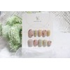 Handmade nails - Salpi Flower Garden - Short square /