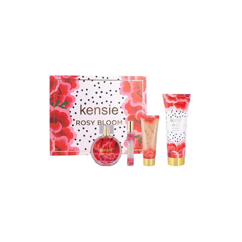kensie Rosy Bloom Gift Set, 3.4 fluid_ounces