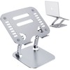 TECHGEAR Laptop Stand with Double Arm, Ergonomic Adjustable Laptop Riser