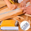 Pack of 5 Folding Rulers Made of Plastic, Folding Ruler,