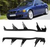 1 Pair Car Headlight Cover Gasket 63128384490 Strong Sealing Black