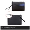 Cenvins Men's Clutch Bag, Large, Lightweight, Thin PU Leather, B5,