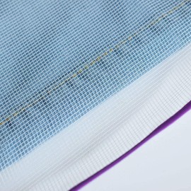 White Protective Ironing Scorch-Saving Mesh Pressing Pad Mesh Cloth, No Melt Pressing Cloth for Easy Ironing and Protection,Deft Processed (16x24Inch)
