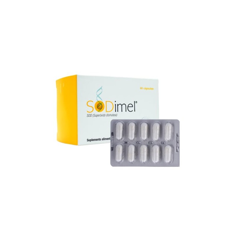 Farmapiel - Sodimel Suplemento Alimenticio, 60 Cápsulas
