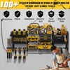 Xankzi Power Tool Organizer Wall Mount with Charging Station, Expanded