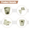 QUARKZMAN Pack of 2 Sun Visor Brackets Beige No. 1EJ51BD1AA
