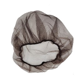 SAFEKO Disposable Honeycomb Nylon Hair Nets | Breathable | 1,000 Count [BROWN | 28”]