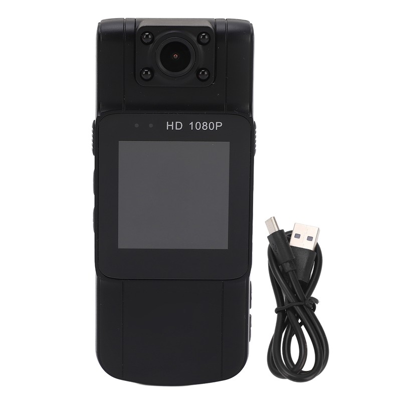 Mini Body Camera 1080P Infrared Night Vision Motion Detection 180