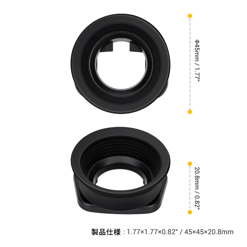 Extended Circular Eyecup DK-29 Eyepiece Eyecup Eyepiece for Nikon Z5II